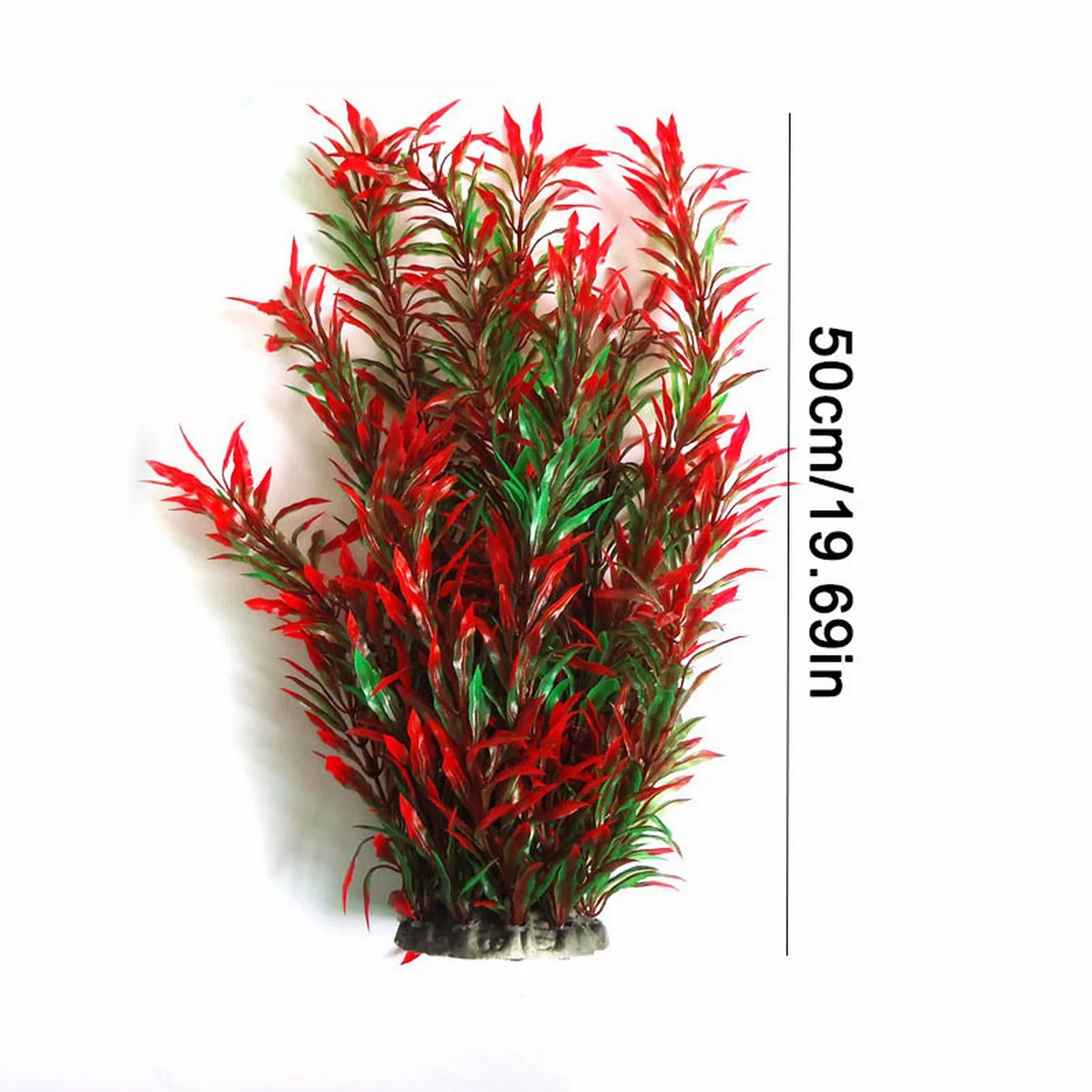 HALJEN Artificial Flowers for Outdoors in Pot Aquarium Accessories Decoration Fish Tank Aquatic