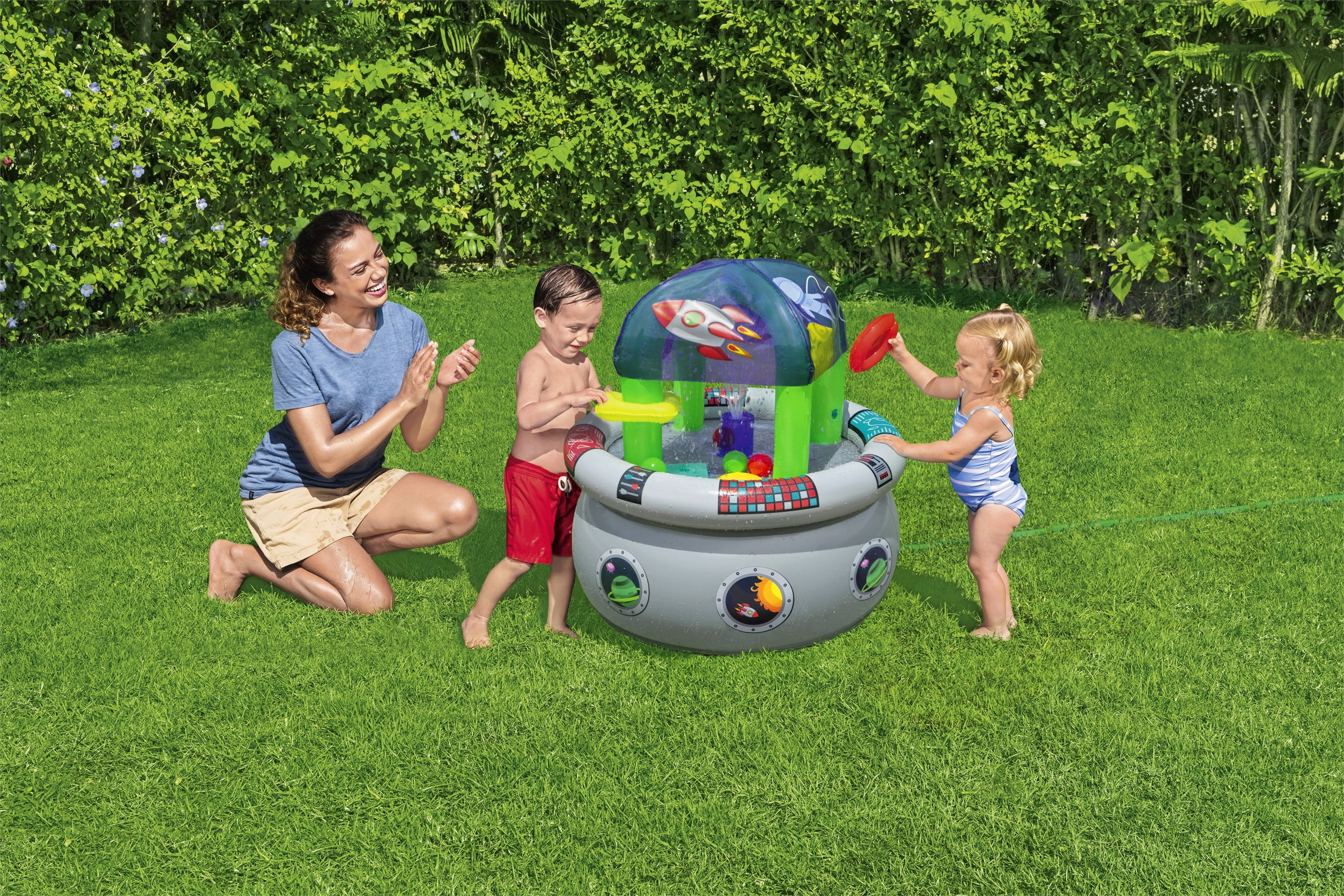 Play Day 30 in. x 35 in. Child Inflatable Water Table Ages 18M+