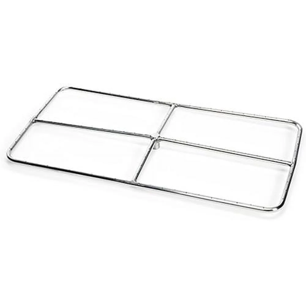 Fire Rectangle Stainless Steel  Burner (FRSR-36X18-NG), 36X18-Inch, Natural Gas