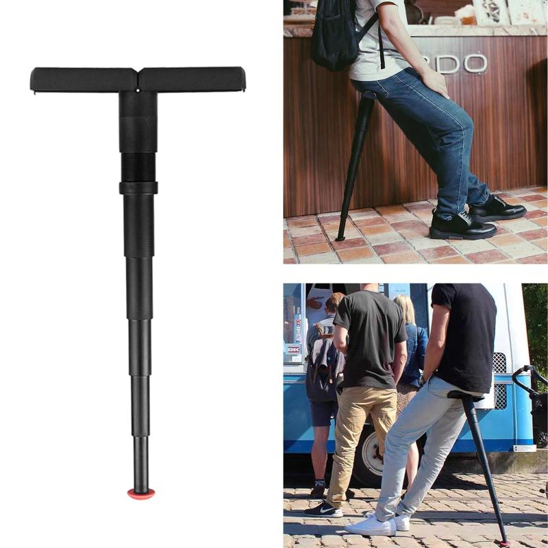 Lightweight Easy Folding Aluminium Cane Height Adjustable Travel Subways Line Adjustable 17-70CM