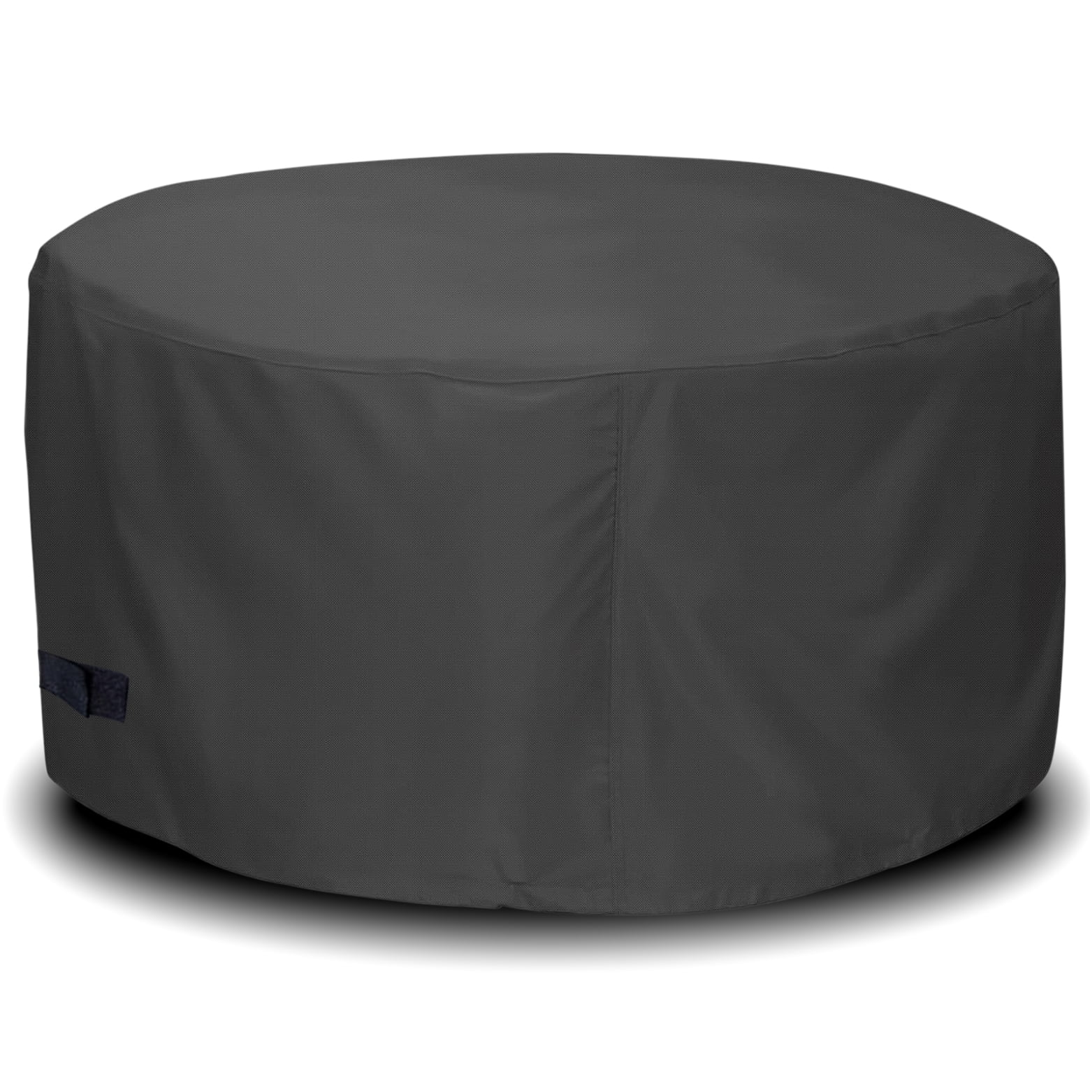 Quickflame Firepit Cover Round 36 inch, Firetable Cover Round, Patio Table Cover Rround, Black