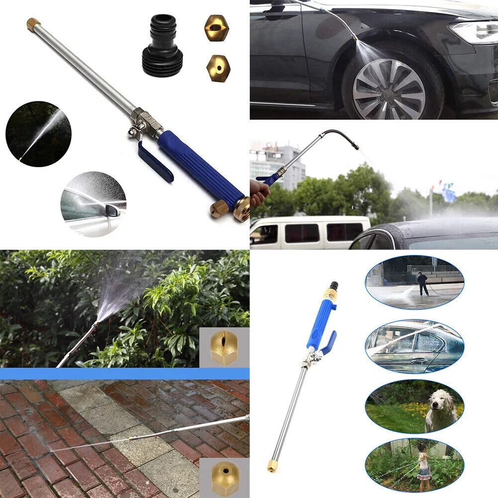 US High Pressure Power Washer Water Spray Gun Nozzle Wand Attachment Garden Hose