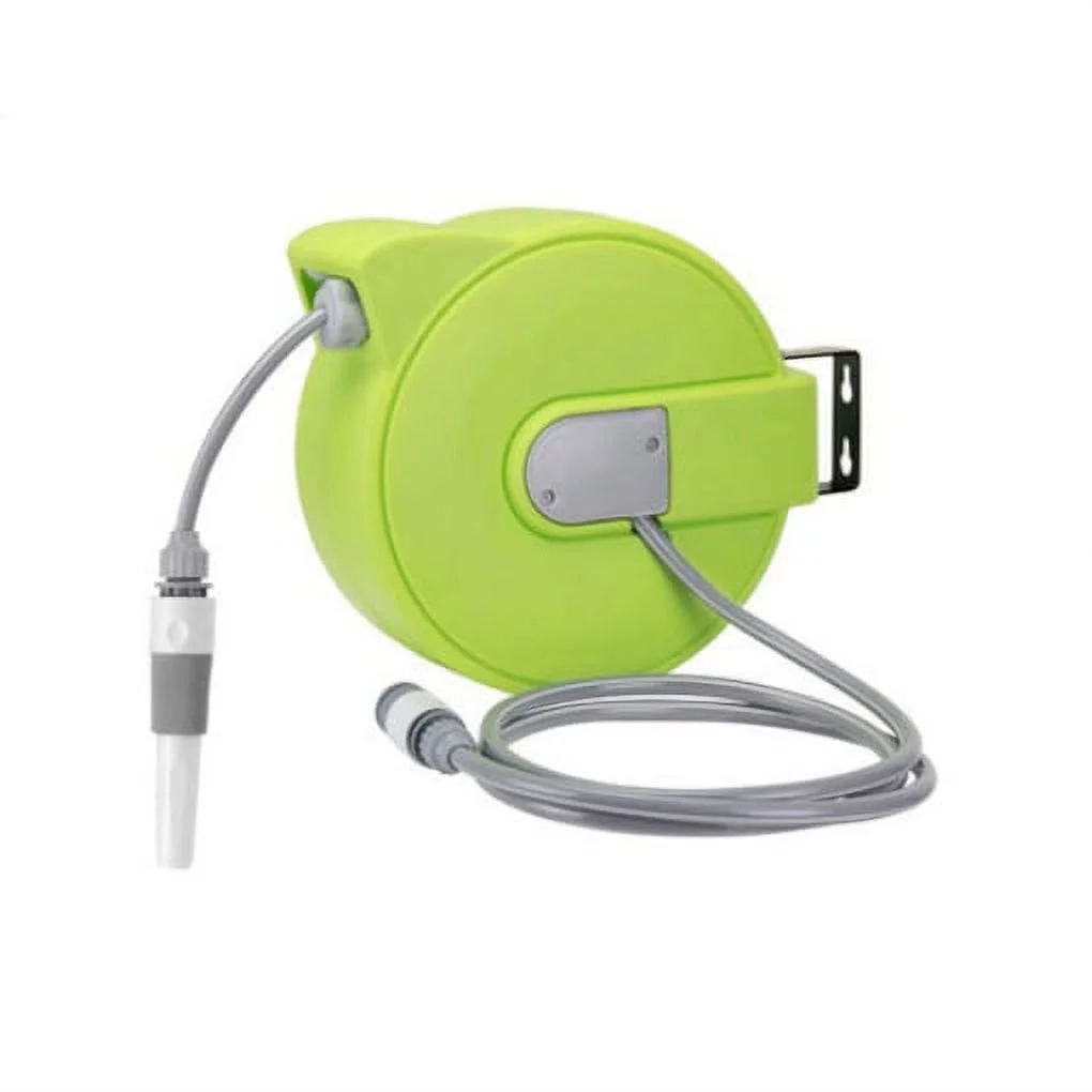 50 ft. Retractable Garden Hose Reel - Garden Tools Watering Irrigation