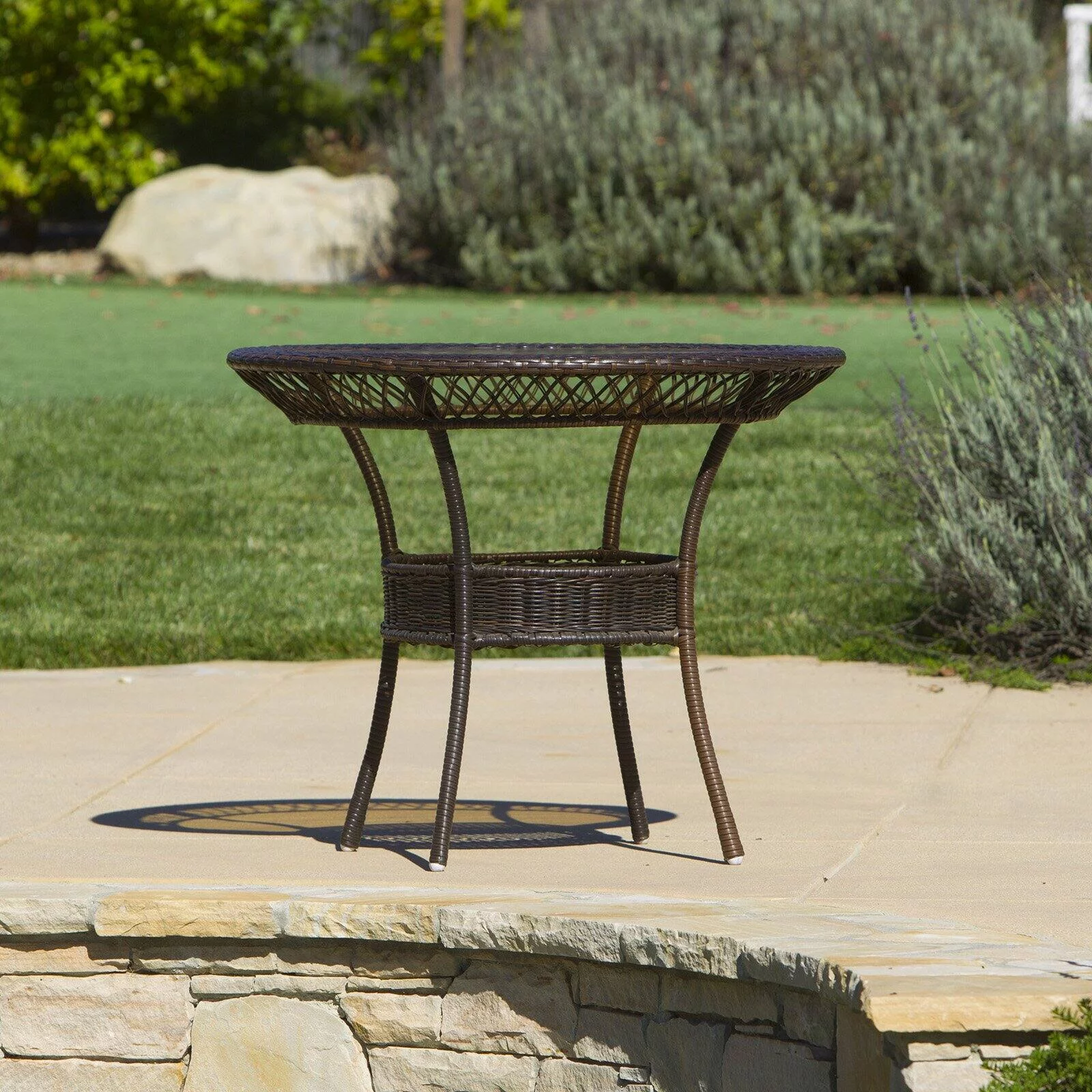 All-Weather Wicker Patio Dining Set - Set of 4