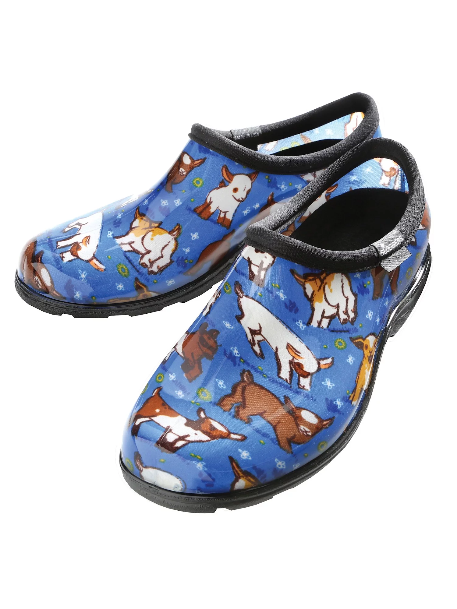 Sloggers Women's Rain & Garden Shoes - Goats Sky Blue, Style 5118GOBL