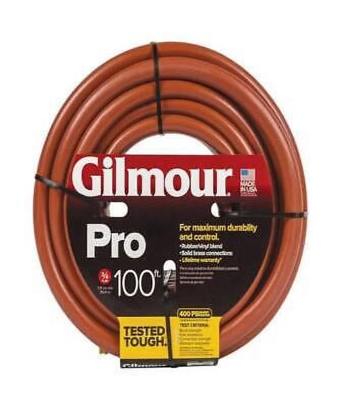 Gilmour Pro 3/4 in. D X 100 ft. L Professional Grade Commercial Grade Hose Red