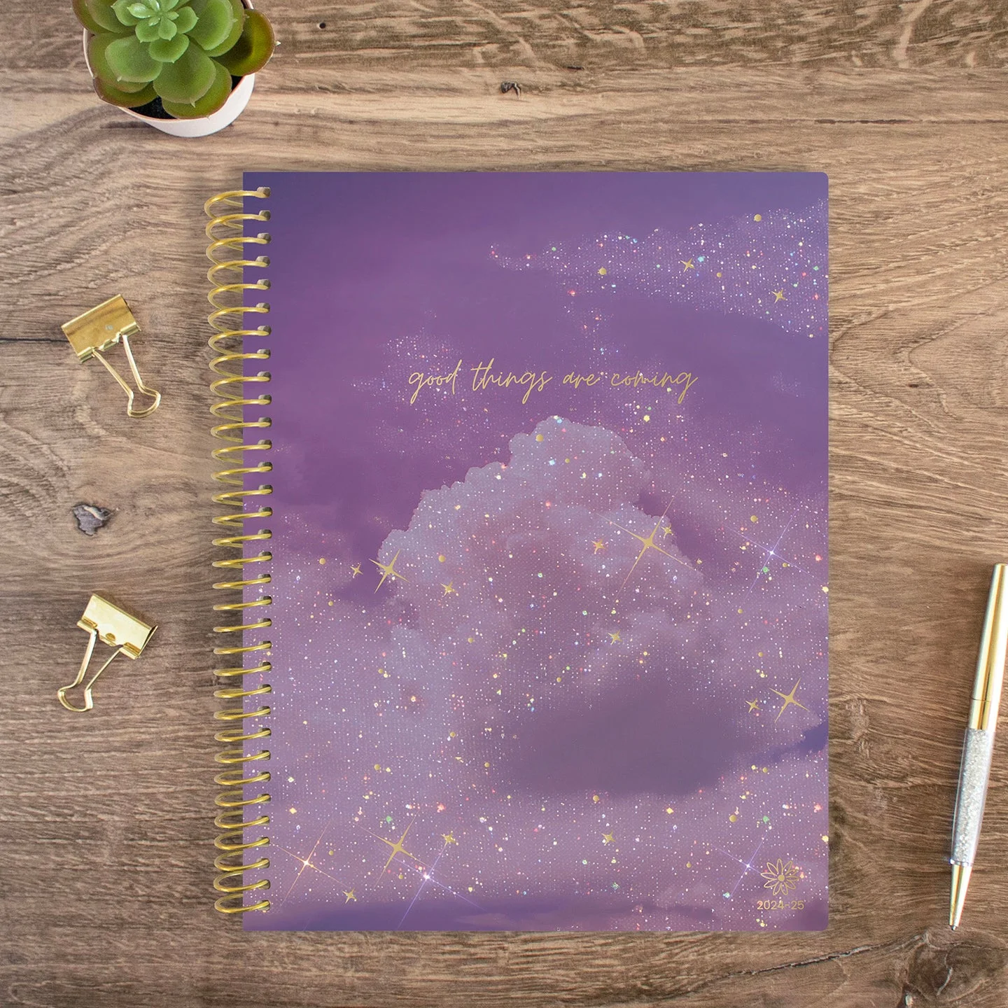 bloom daily planners 2024-25 Soft Cover Planner, 8.5