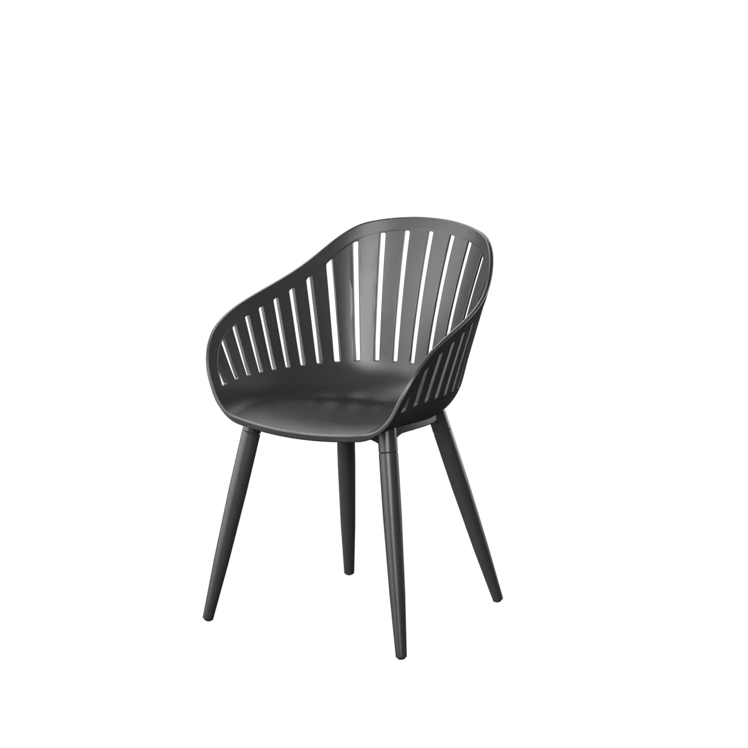 Amazonia 9 Piece Rectangular Patio Dining Set W/Black Aluminium Chairs