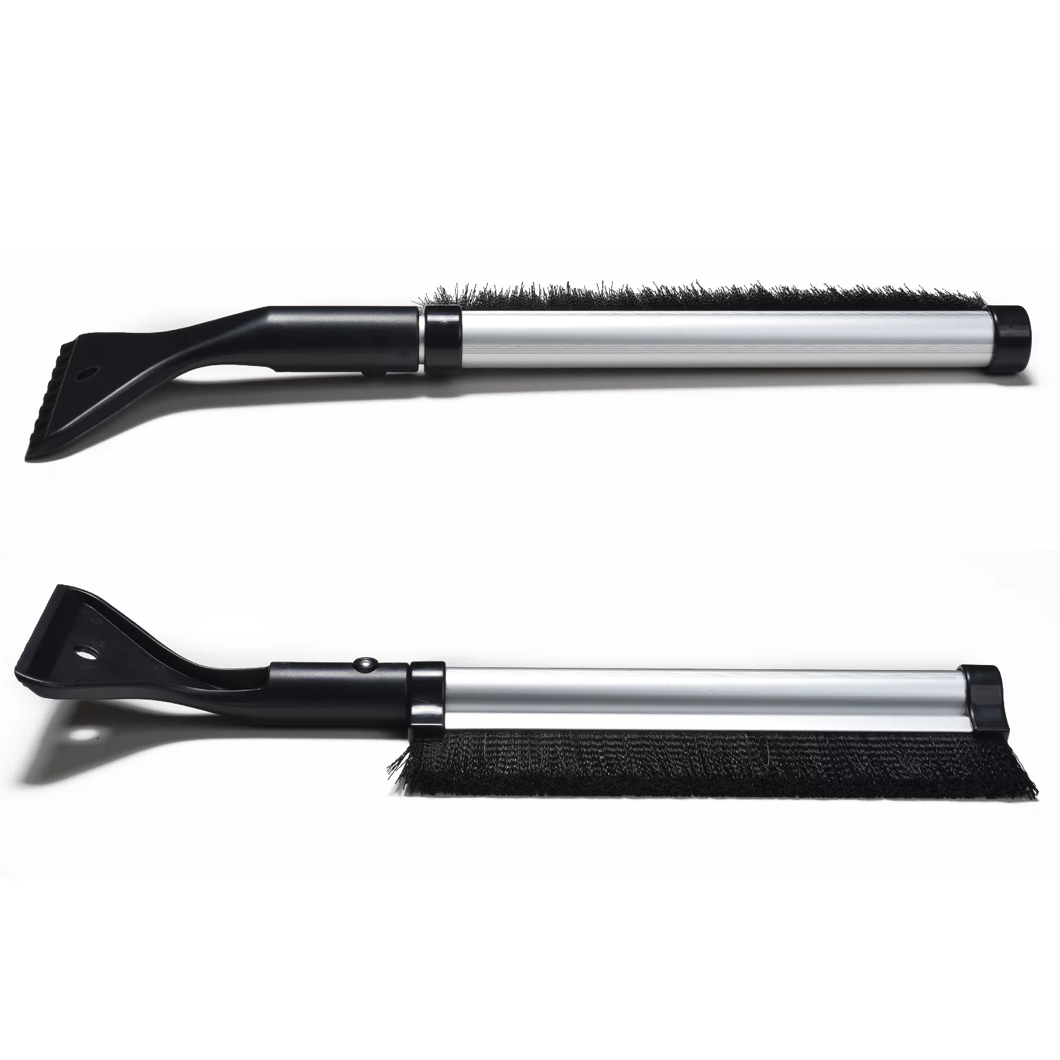 Odoland Foldable Windshield Ice Scrapers Snow Brooms w/ Brush