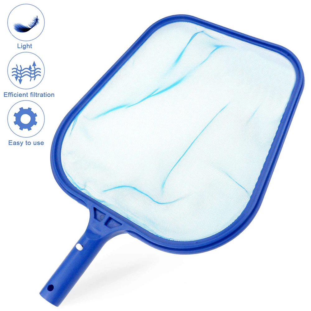 1-Swimming Pool Sweeping Net Fish Pond Skimmer Mesh Cleaning Leaf Skimmer Mesh Frame Net  For Swimming Pool Cleaning Tools