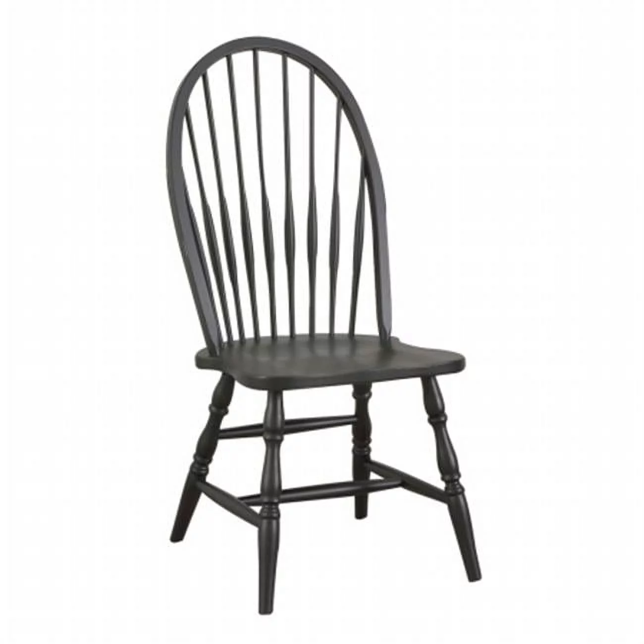 Carolina Classics Winslow Windsor Chair in Antique Black