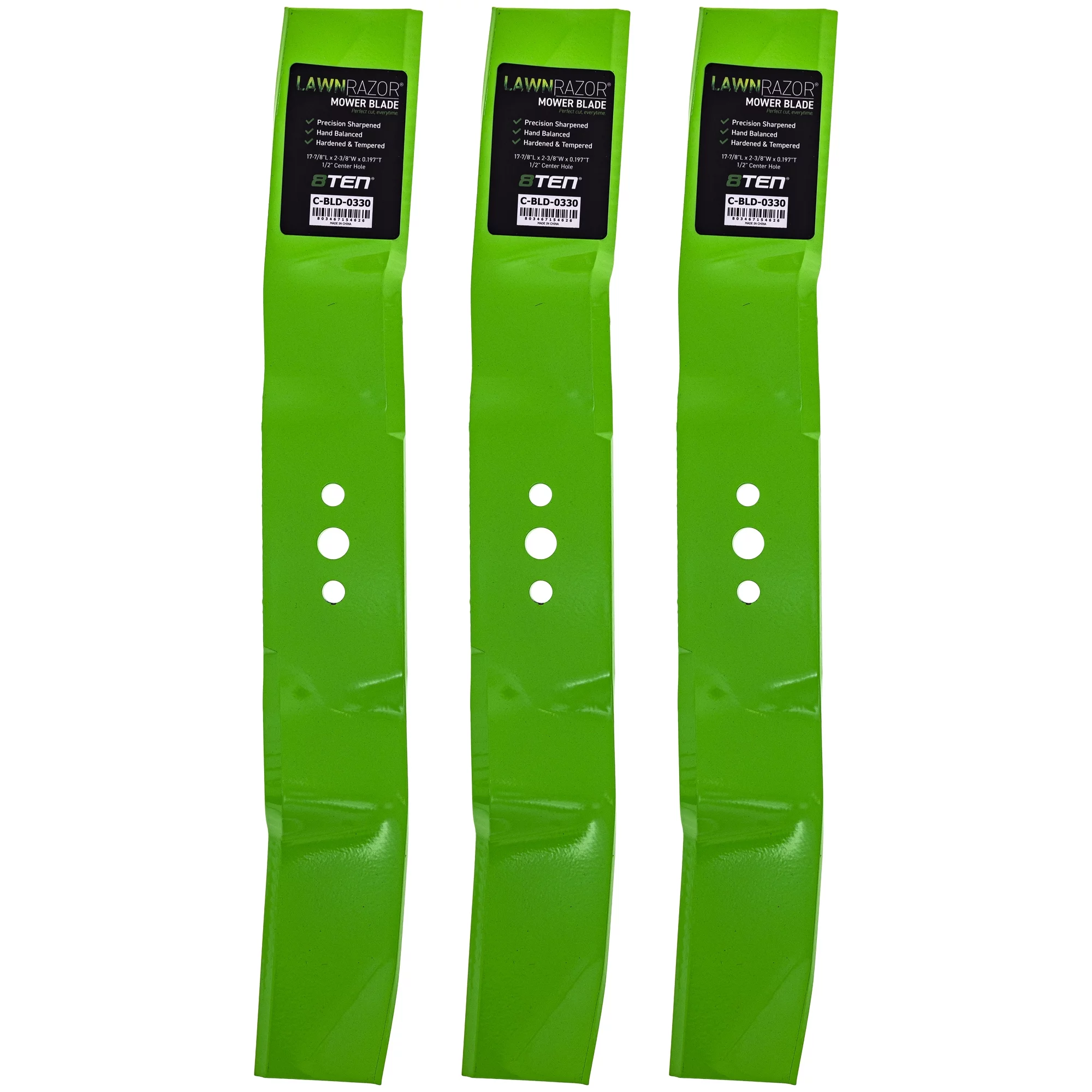 LawnRAZOR Blade Husqvarna 48 inch Deck 535429401 535429410 Mulching 3 Pack 810-CBL2552D