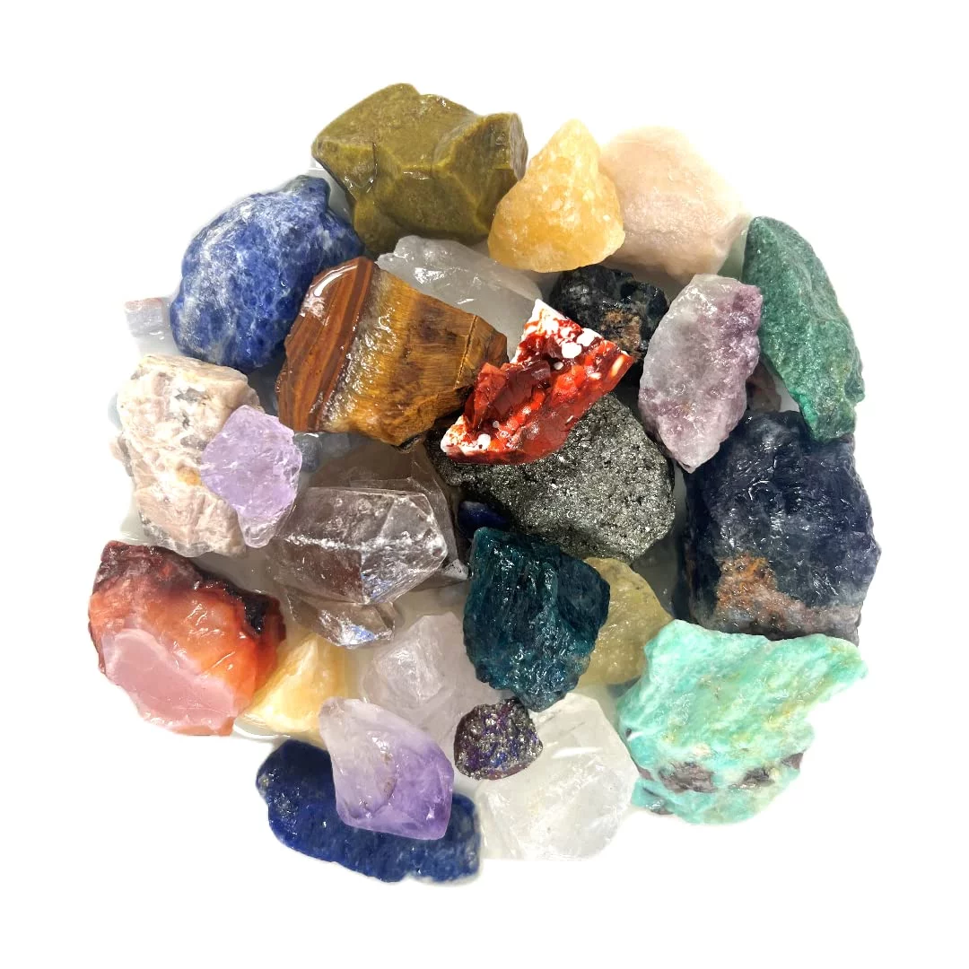 5 Pound Gem Mining Kit | Gemstone Paydirt, Sieve, Shovel & Identification Chart | Rough Stone Mix | Rock Gem Dig