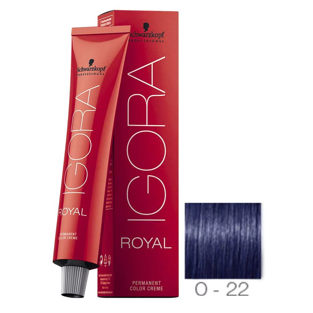 Schwarzkopf Igora Royal Permanent Color 2.1oz, Choose Your Shade ( Shade:9-1 (C9) Extra Light Ash Blonde;)