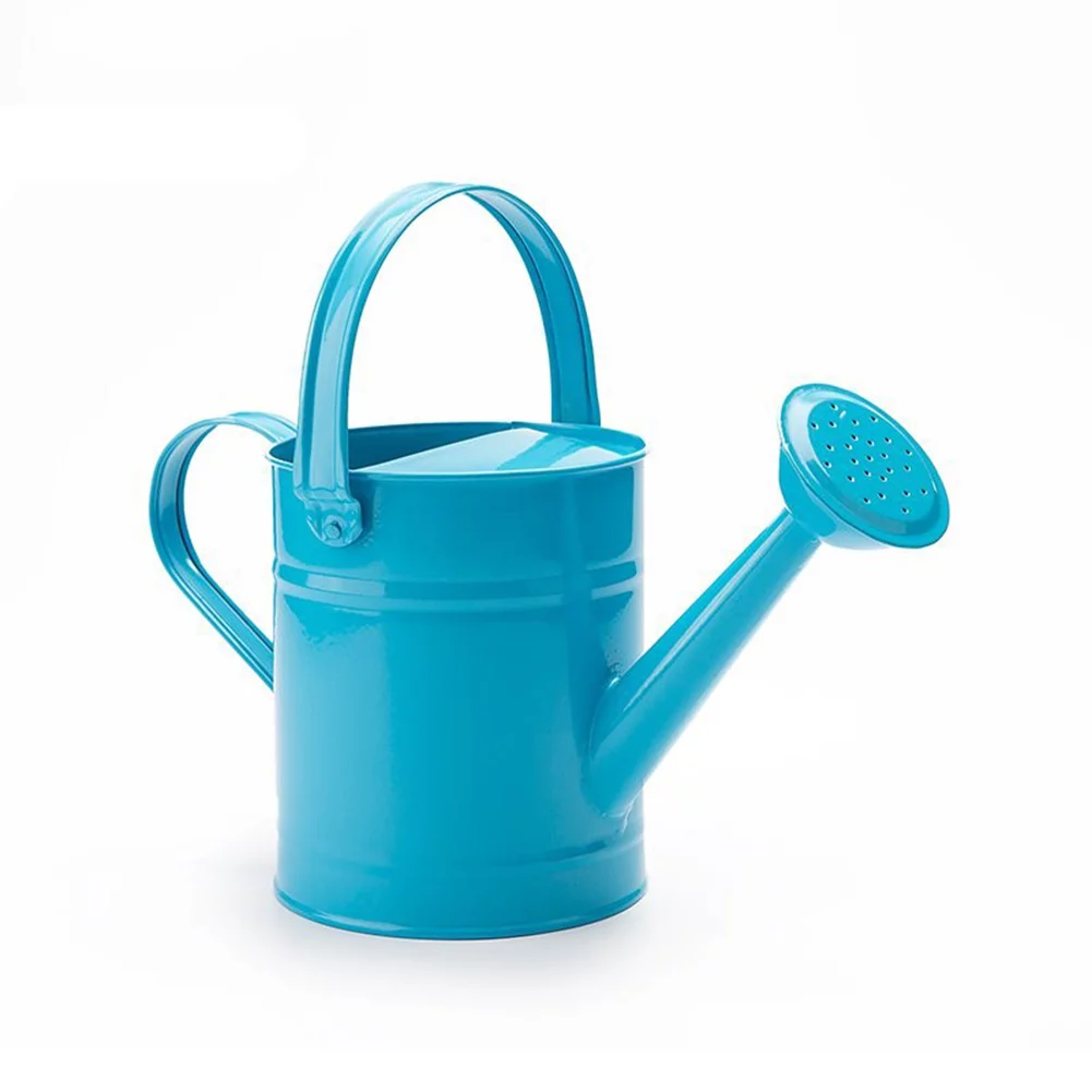 Sugeryy 1.5L Iron Watering Can Home Bonsai Plant Shower Tool Gardening Water Pot Sprinkled Kettle Garden Irrigation Spray Bottle Photo Props