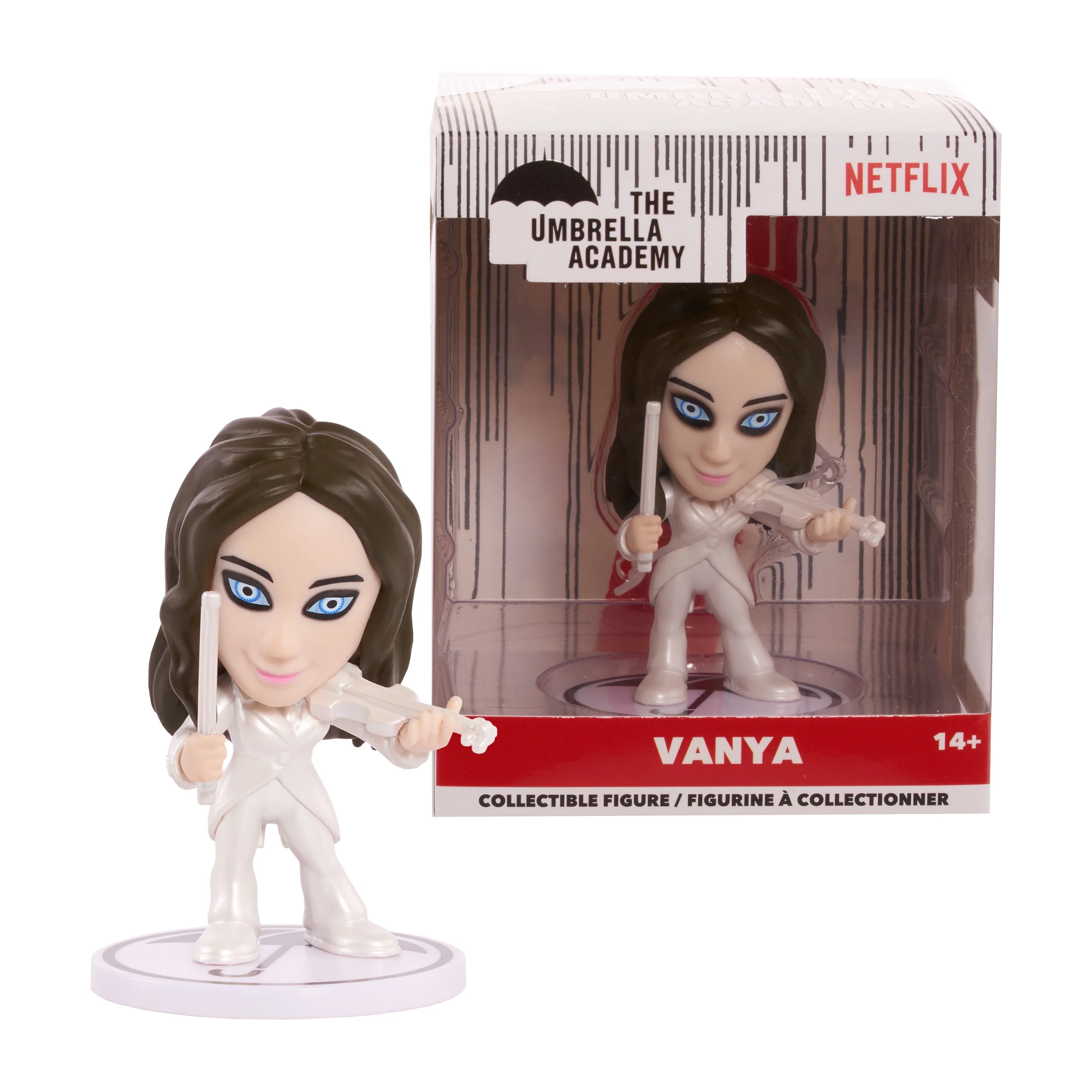 The Umbrella Academy 3” Stylized Collectible Figure- Vanya,  Kids Toys for Ages 14 Up, Gifts and Presents