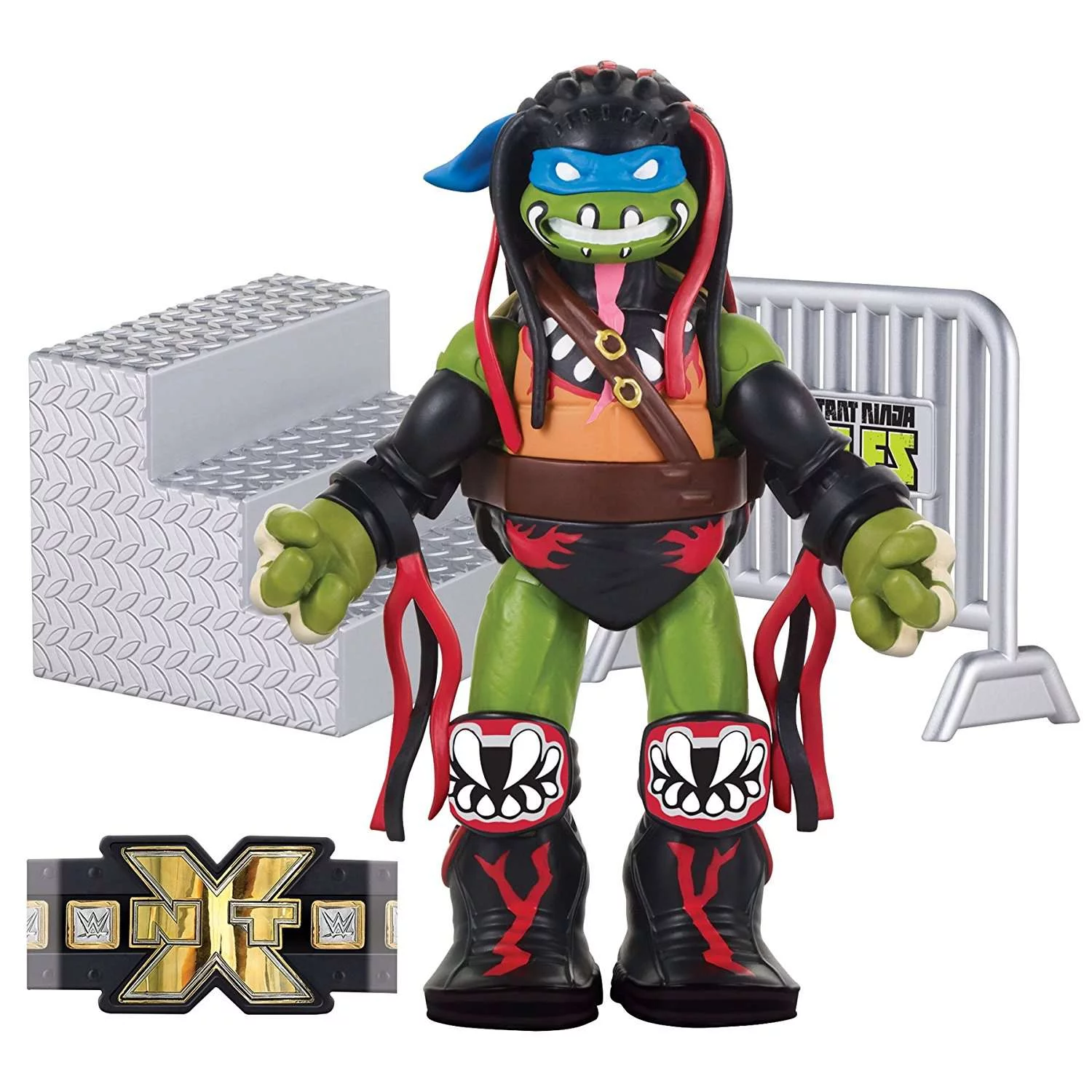 TMNT Leo as Finn Balor