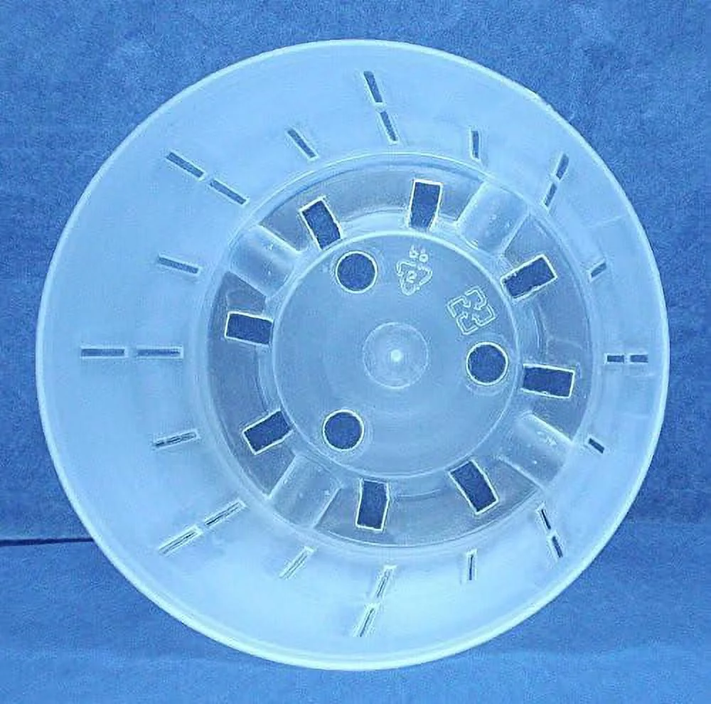 Clear Plastic For 5 Inch Diameter - Quantity 4