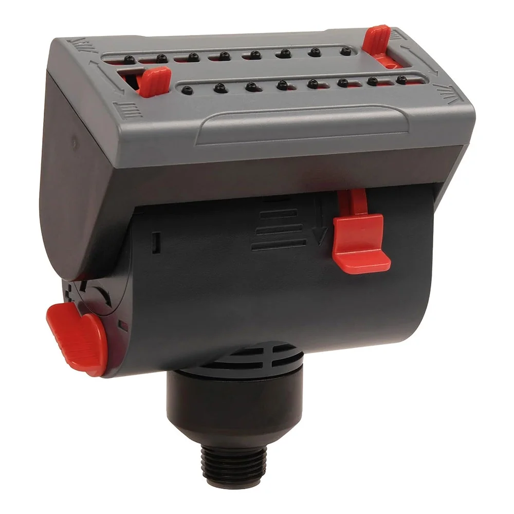 Thrifco 8430425 Heavy-Duty 4-Way Adjustable Mini Turbo Oscillator with Spike Base