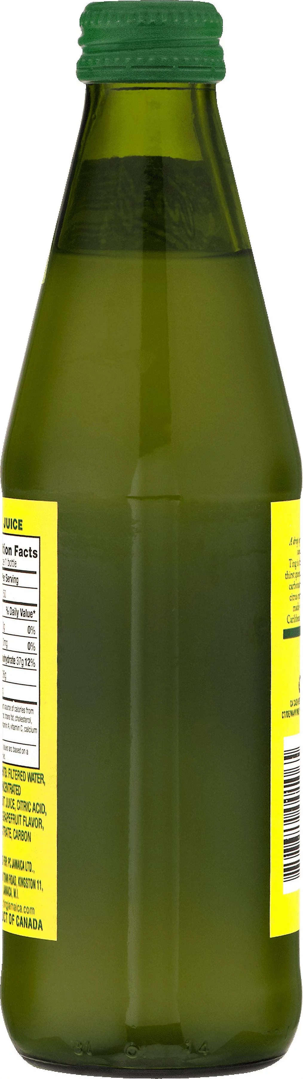 D&G Ting Carbonated Grapefruit Beverage, 9.6 oz