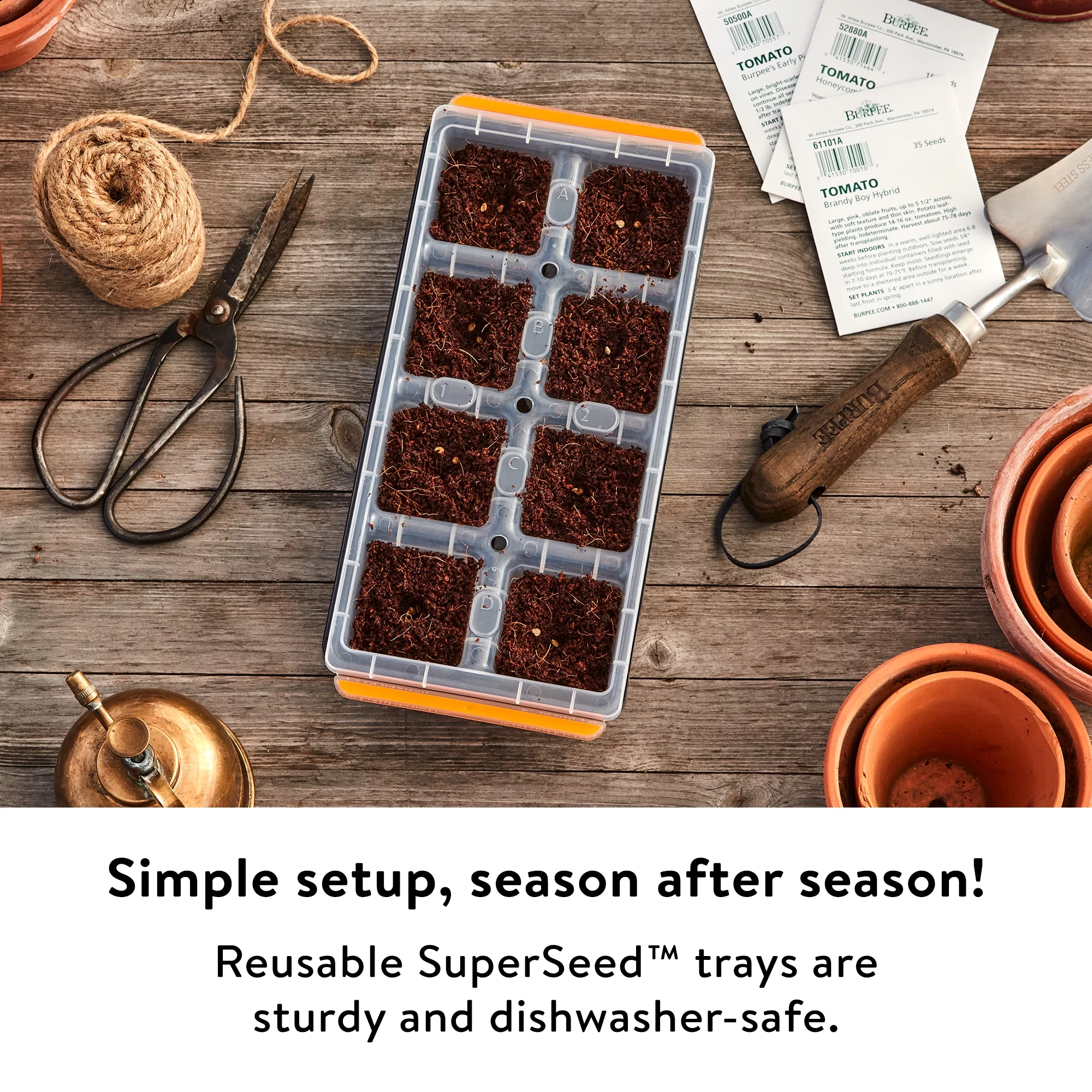 Burpee SuperSeed Windowsill Seed Starting Tray