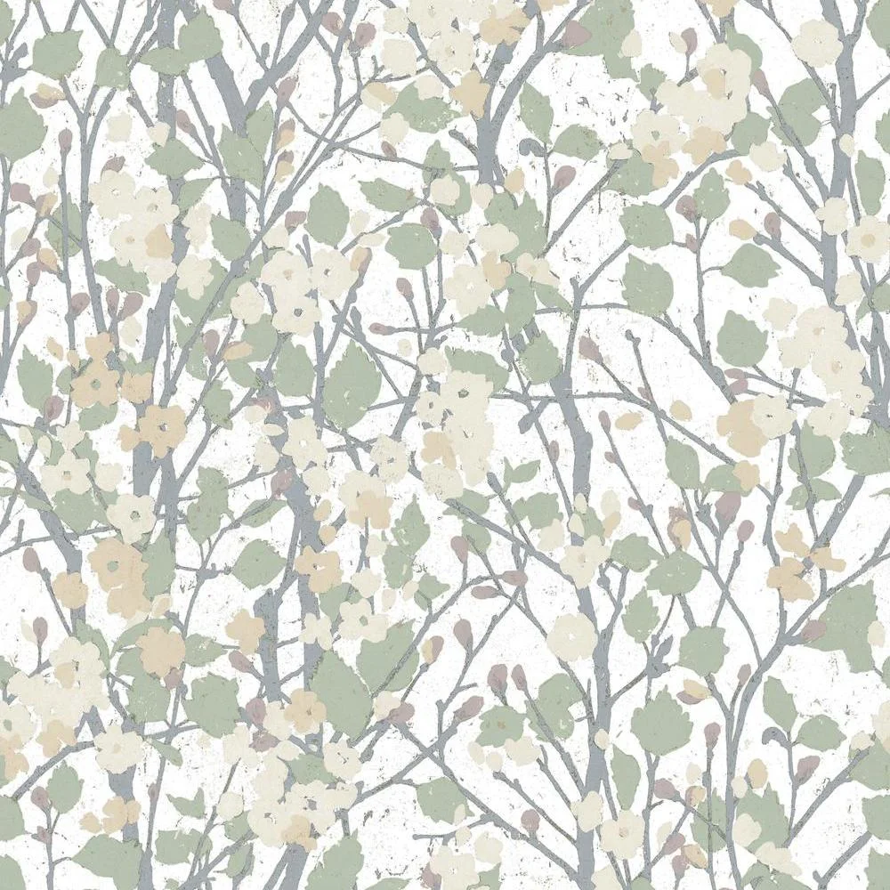 Willow Branch Peel and Stick Wallpaper