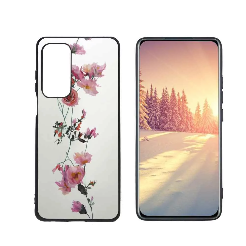 Compatible with Motorola MOTO Edge 5G UW Phone Case, Floral-16 Case Men Women, Flexible Silicone Shockproof Case for Motorola MOTO Edge 5G UW