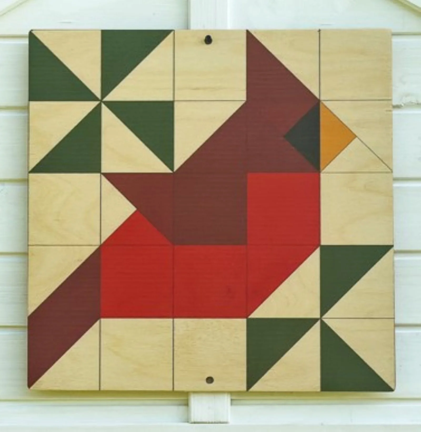 Zylina Greenhouse & Garden Art - Cardinal Quilt