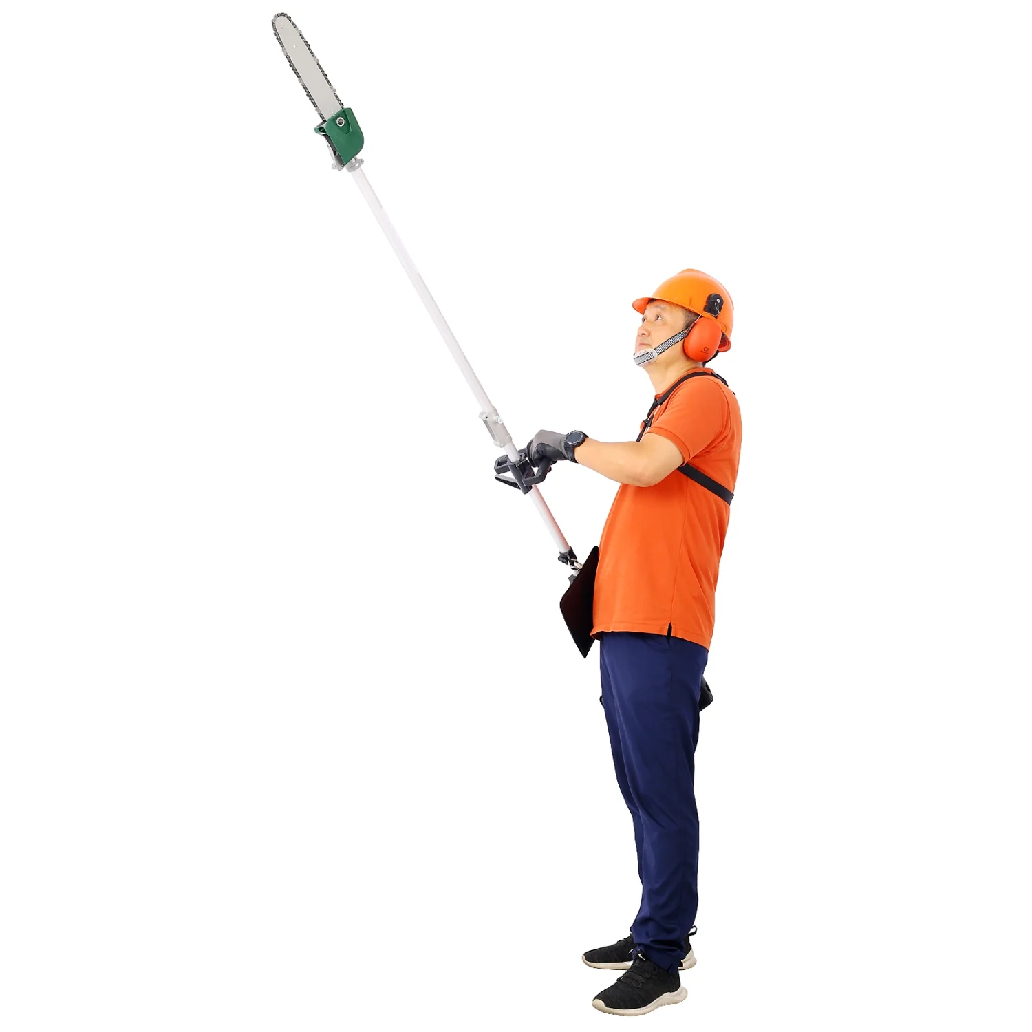 4 in 1 Multi-Functional Trimming Tool  31CC 4-Cycle Garden Tool System with Gas Pole Saw  Hedge Trimmer  Grass Trimmer  and Brush Cutter EPA Compliant