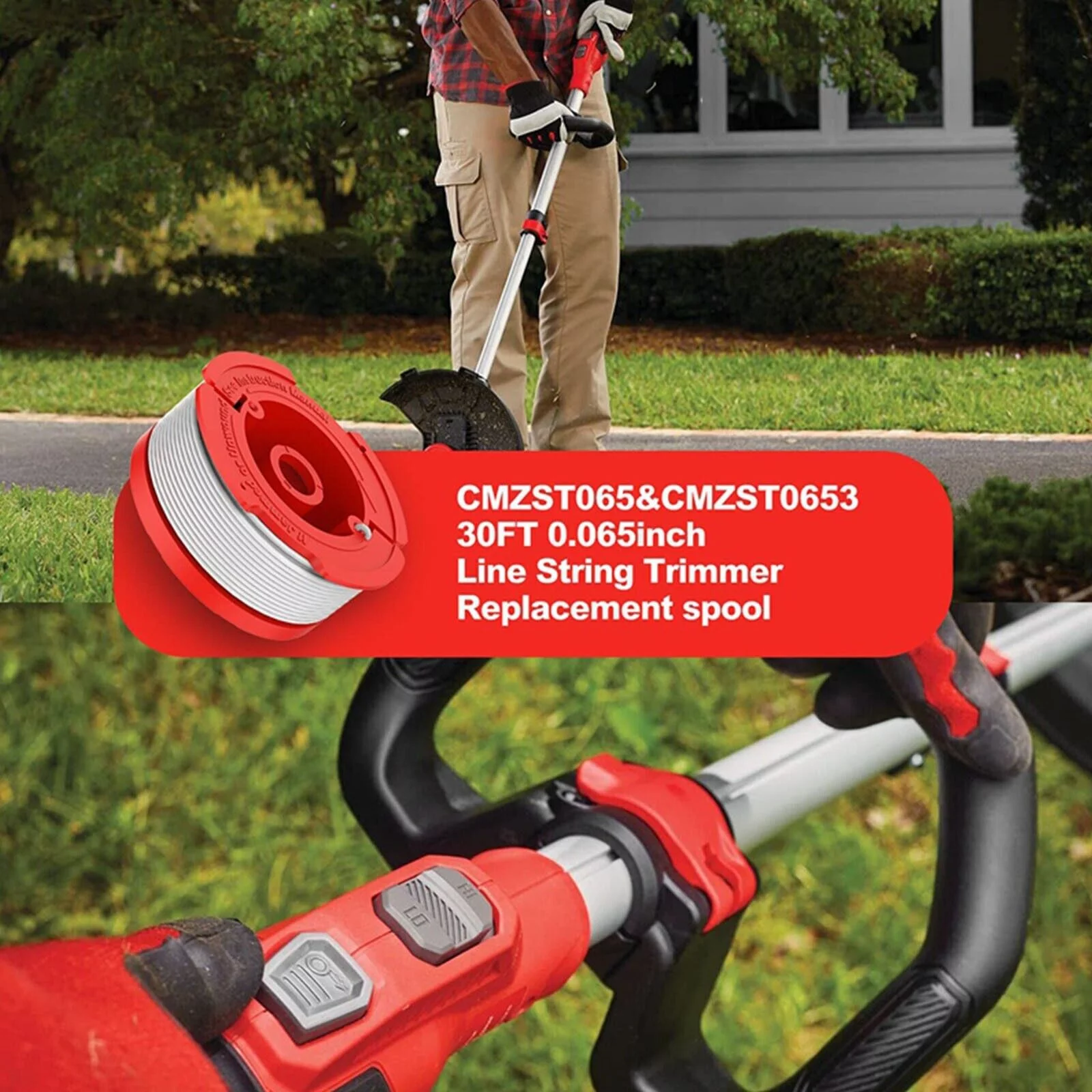 Weeder Line For Craftsman CMZST0653 CMZST065 Weeder Line Trimmer Spool