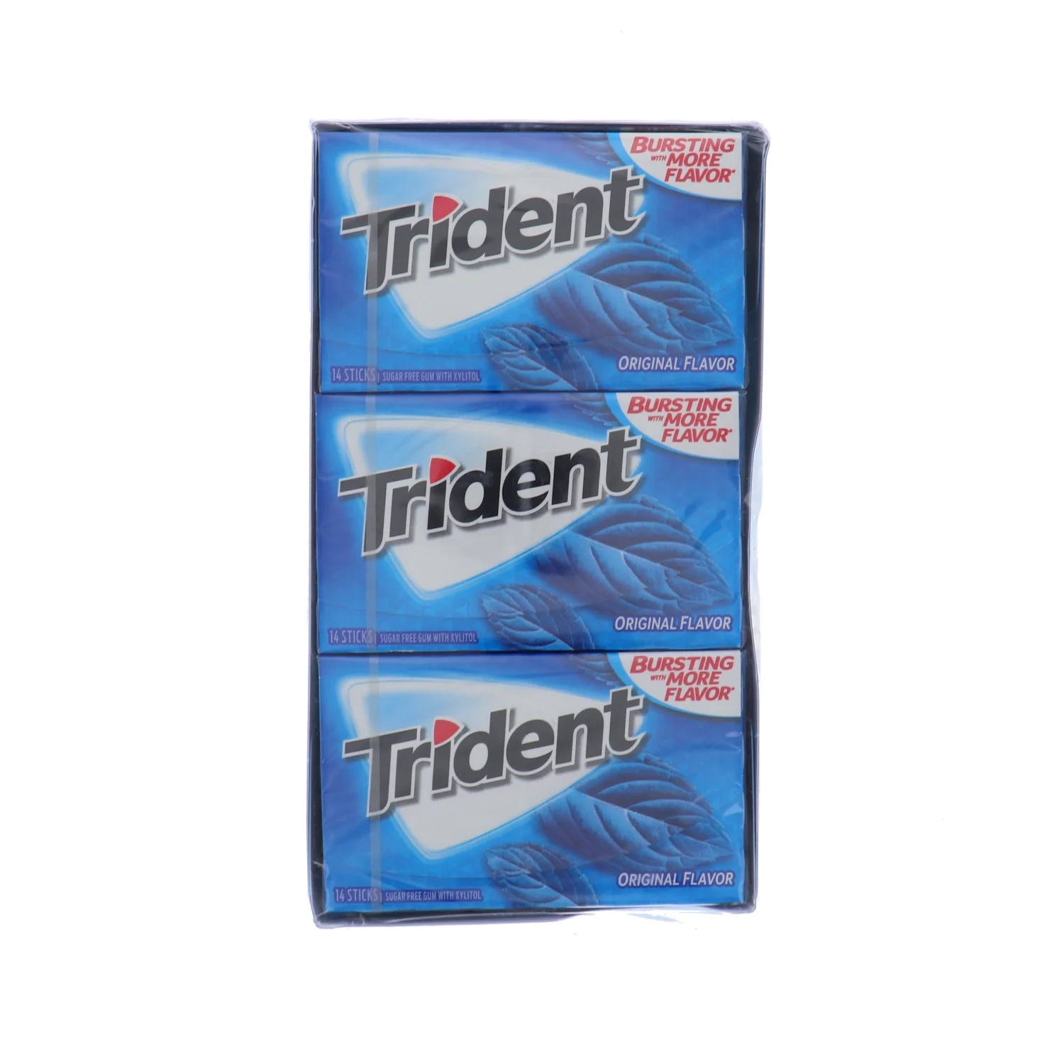 Trident , Value Pack Original , Count 12 (14Pcs) - Gum / Grab Varieties & Flavors