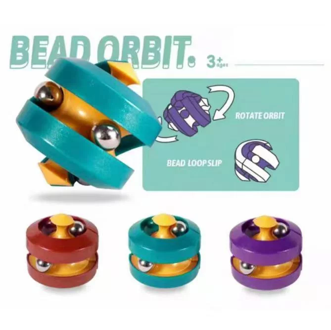 Orbit Ball Toy, Fidget Cubes Top Spinning Toy, as Stress Relief Gifts & Creative Decompression Toys, Puzzle Games for Kids Children Adults