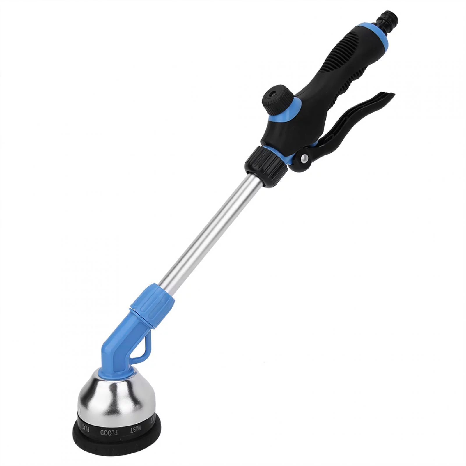 Garden Hose Nozzle, Watering Wand Alloy Steel Garden Multifunction Watering Irrigation Sprayer with 9 Nozzles
