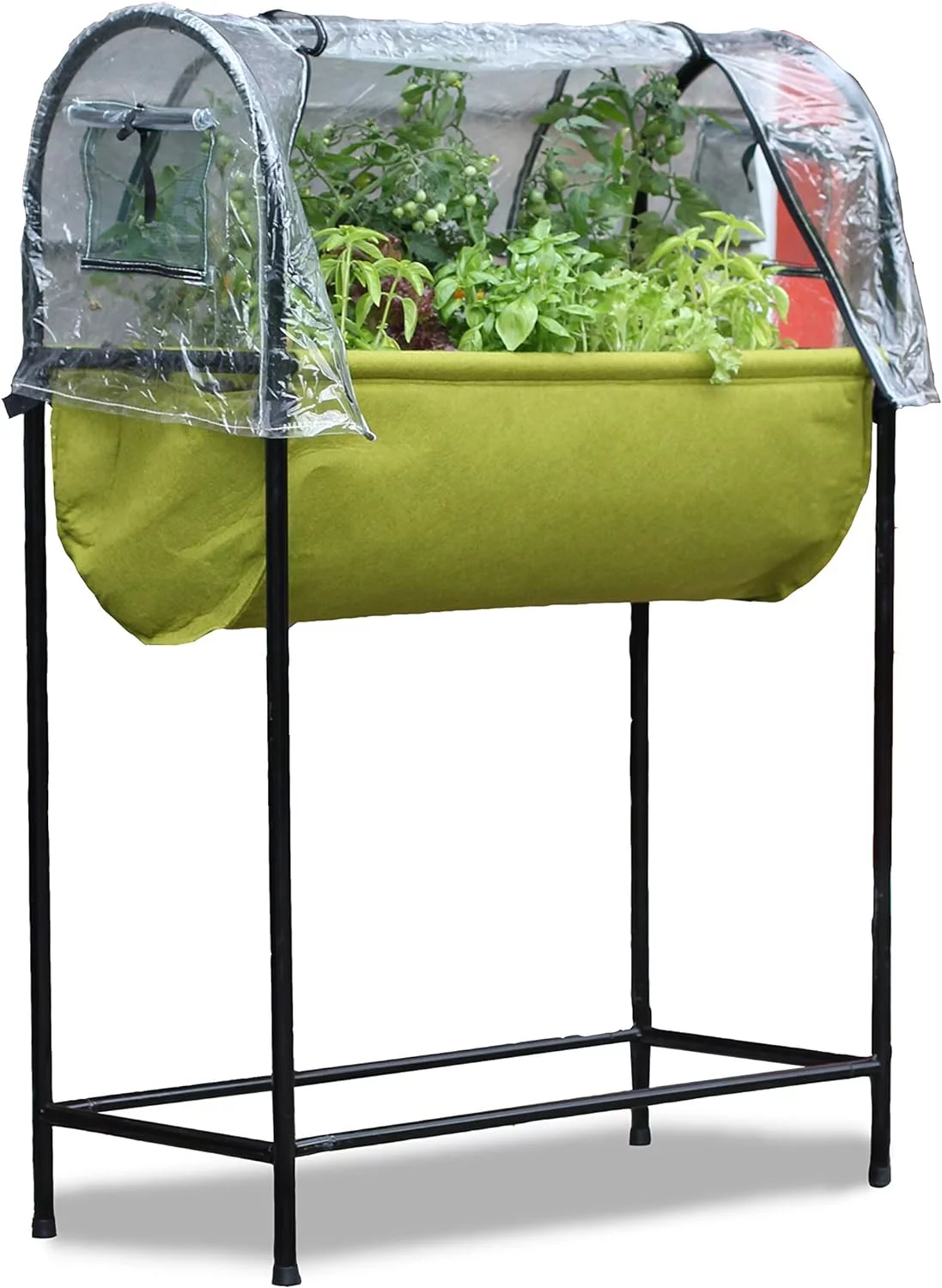 Haxnicks Vigoroot Easytable  With Cover, Self Watering, Outdoor Greenhouse Your Herb   Vegetables, 50–VIG150