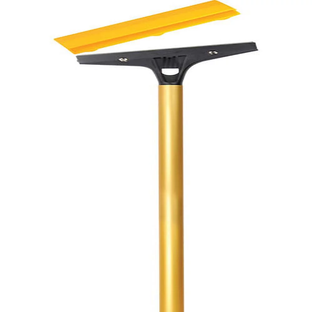 Ettore  4 x 48 in. Floor Scraper with Handle, Gold