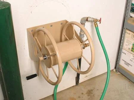 Liberty 2Lrk9 Wall Mount Garden Hose Reel For 100 Ft L Hose, 18 In Reel Dia,