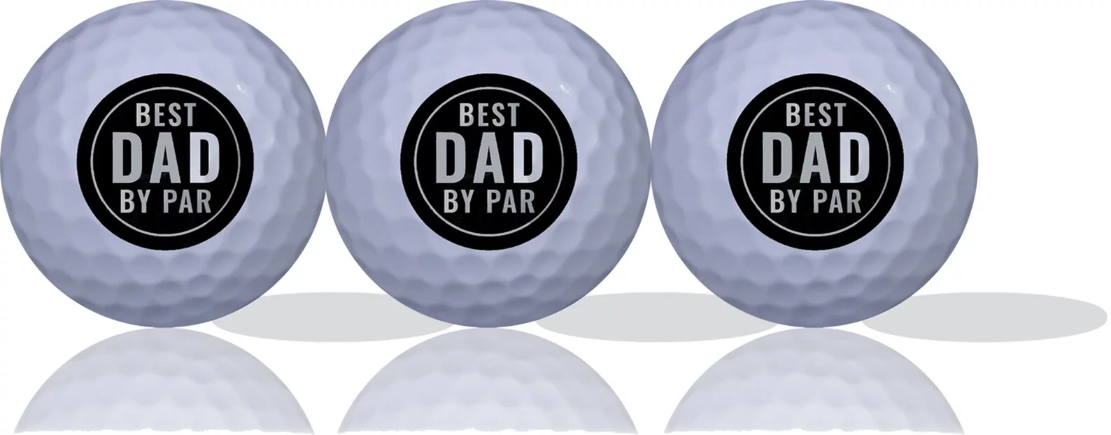 Best Dad By Par Golf Balls 12 Pack #2