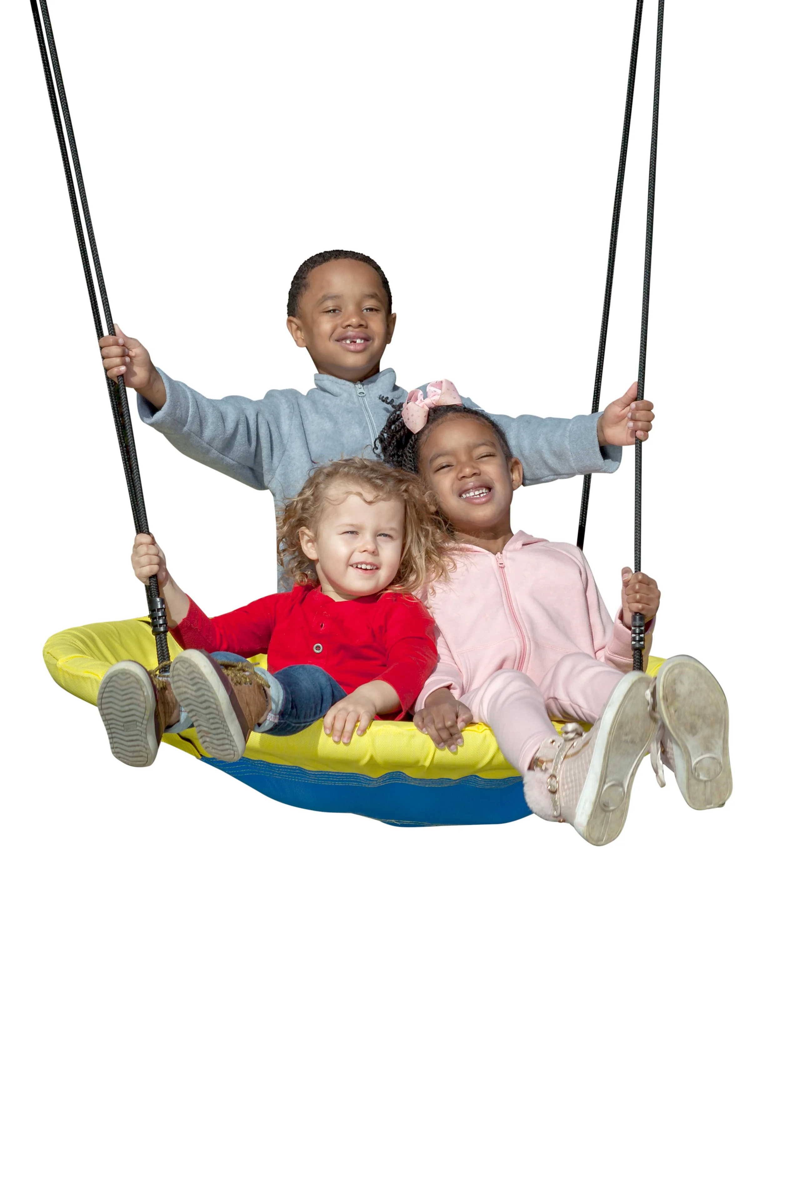Creative Cedar Designs Saucer Swing for All Ages, Supports up to 400lbs