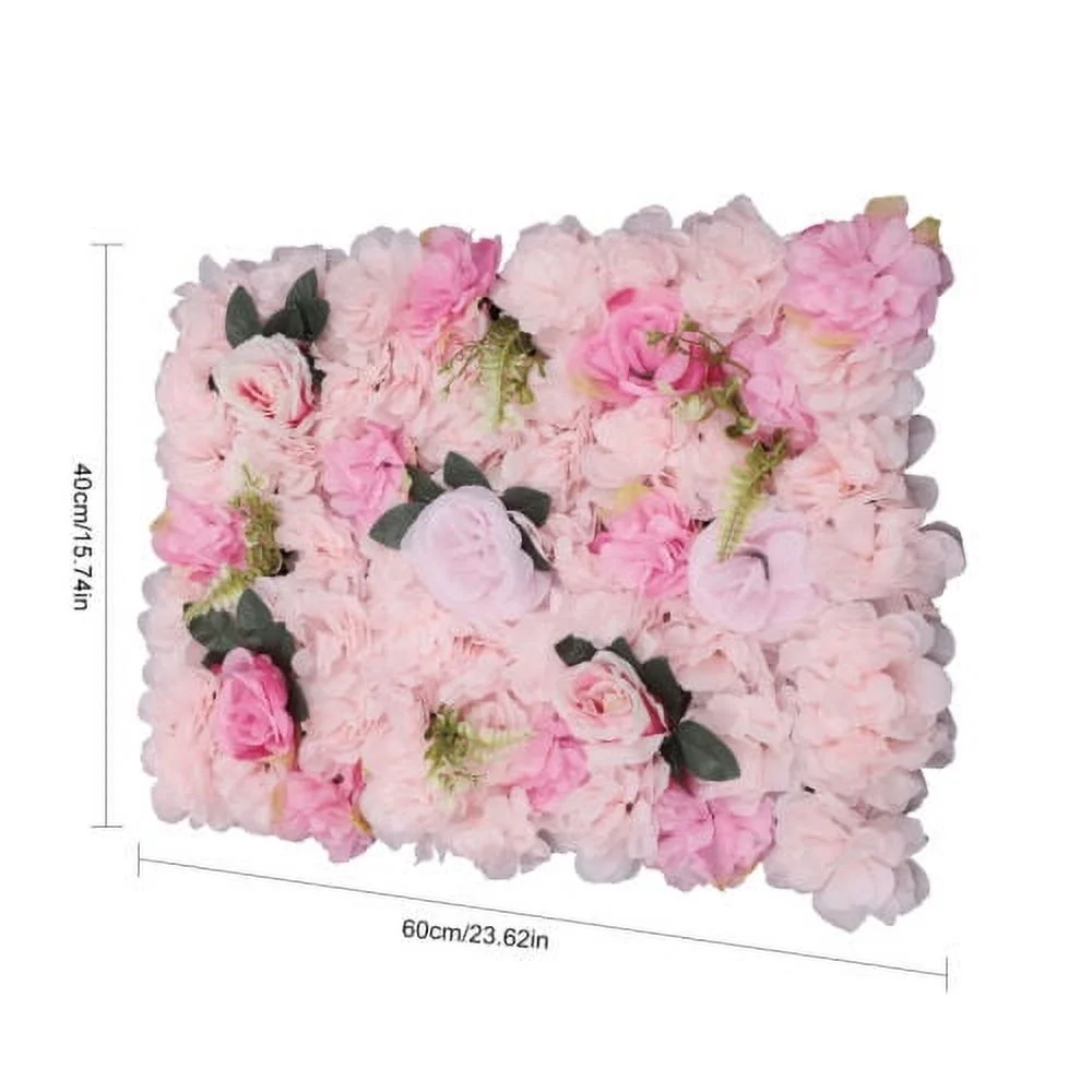 12 Pack Artificial Flower Wall Panels 24