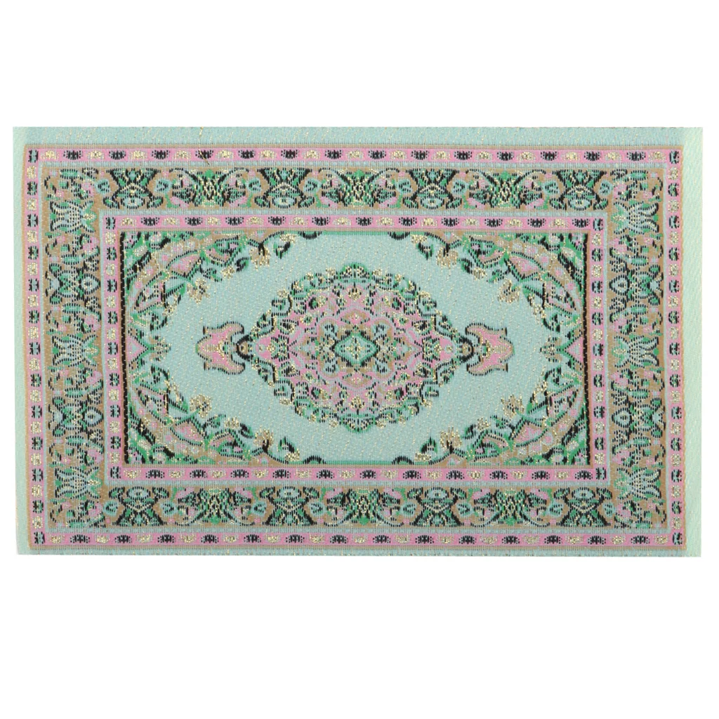Woven s - Dolls House Toy Area Rugs - 1/12th