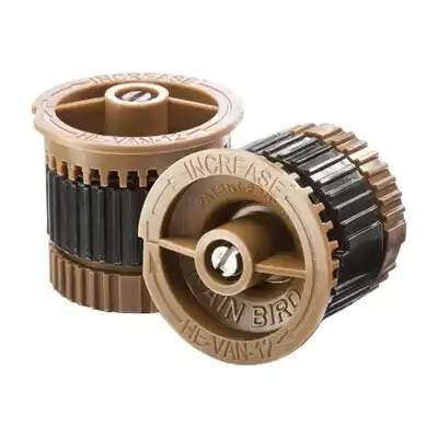 (case of 2),Rainbird HEVAN12 HE-VAN-12 Spray Nozzle, 10 to 12 Feet, 23 Degree Nozzle Trajectory, High-Efficiency, Variable Arc Nozzle