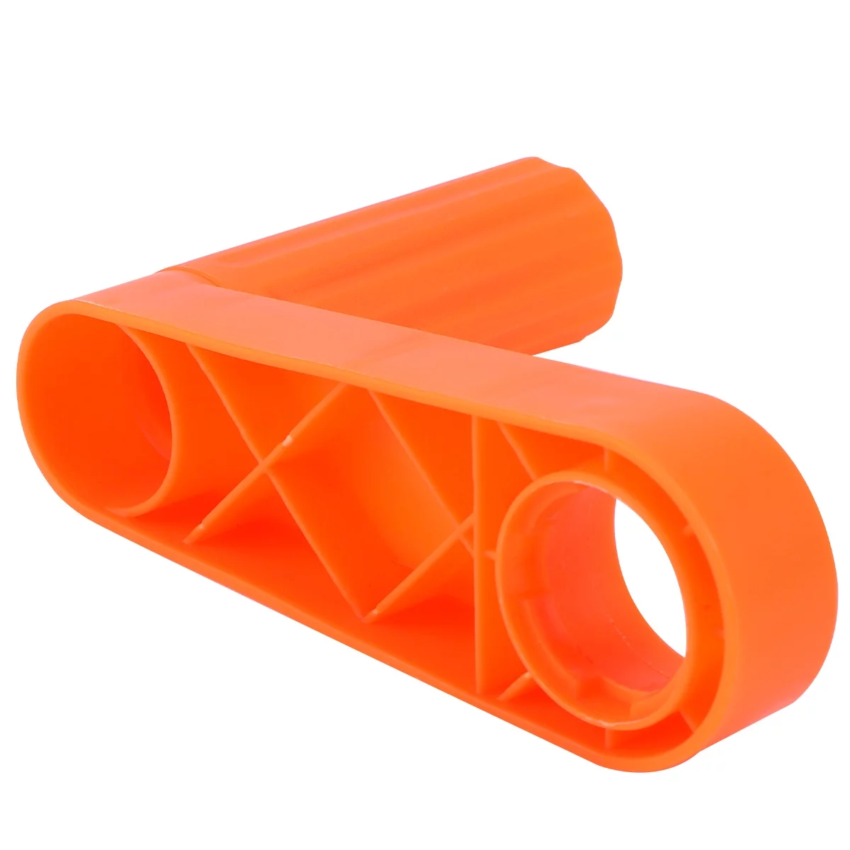 Pipe Winder Handle Hose Reel Handle Hose Reel Cart Handle Pipe Reel Accessories for Pipe Winding Use (Orange)