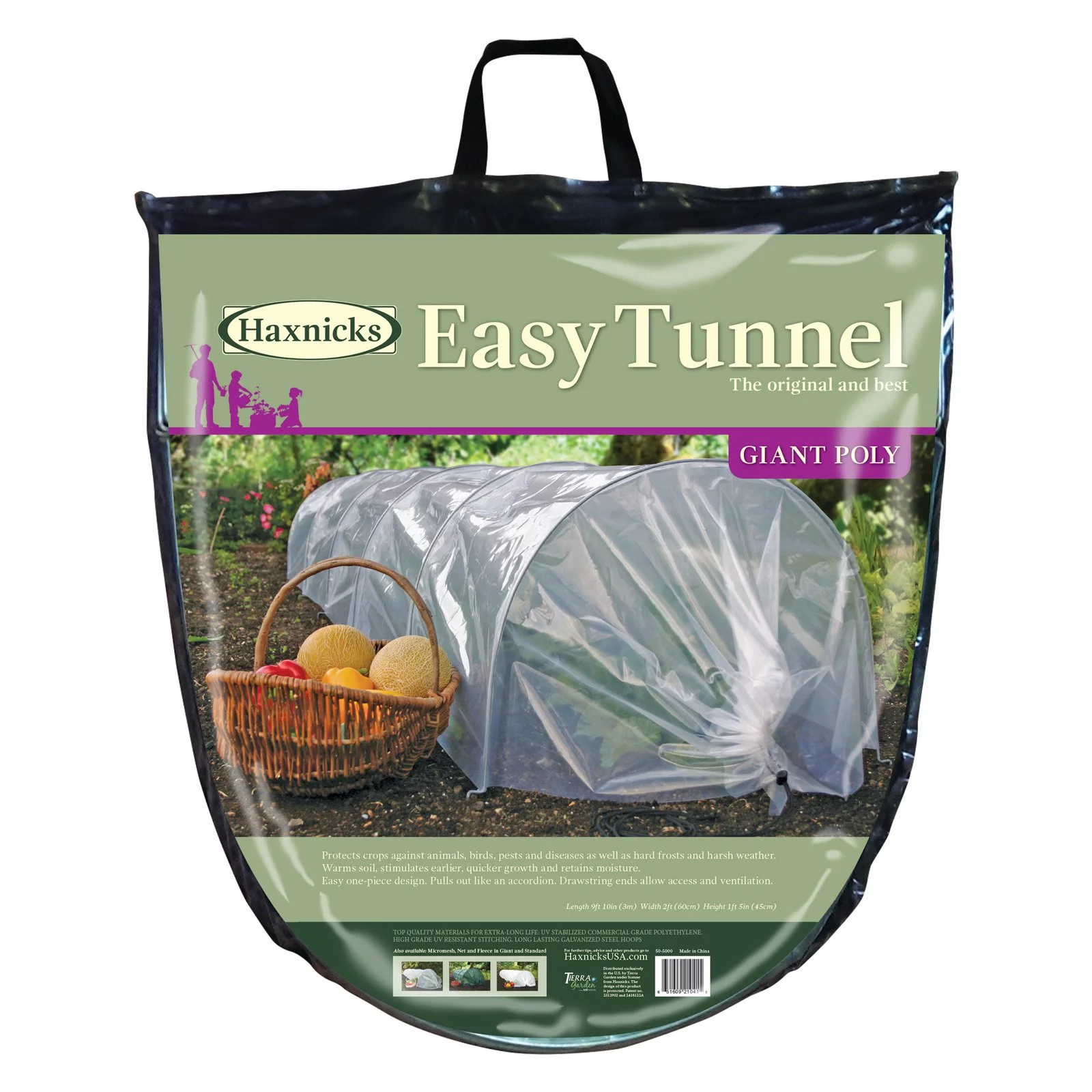 Tierra Garden Haxnicks Giant Easy Poly Tunnel