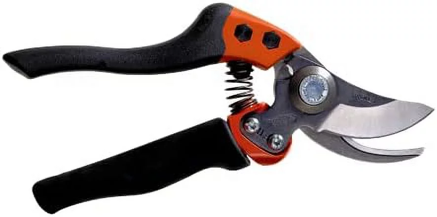 Bypass Secateurs With Revolving Handle Cutting Head For Left Handed, Multi-Colour, Size 2
