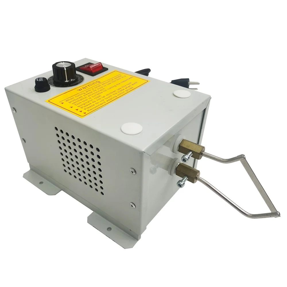 Techtongda Electric Hot Knife Rope Cutter Ribbon Cutter Hot Melt Cutting Machine Temperature Adjustable