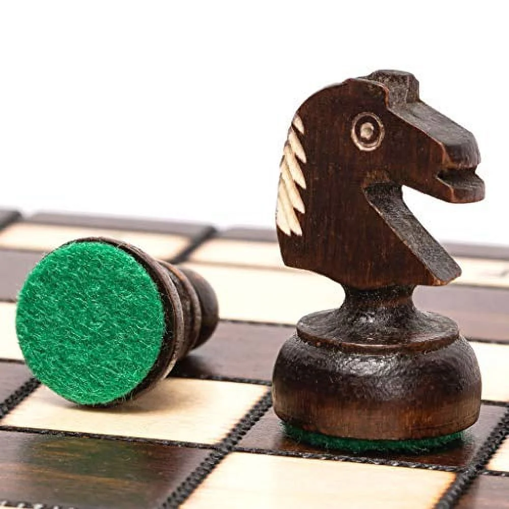 Husaria European International Chess Wooden Game Set - King's - 11.3-Inch