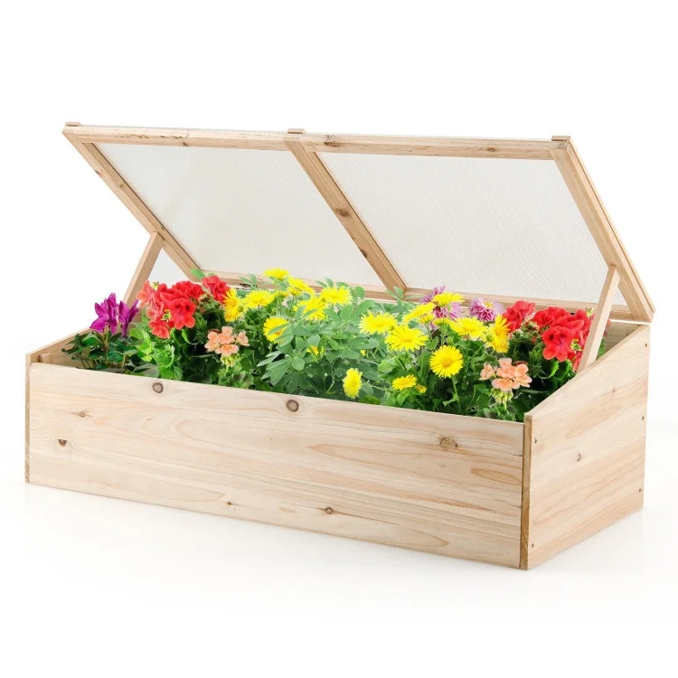 Premium Garden Greenhouse Raised Bed with Tilt Design - Elevate Your Gardening Experience