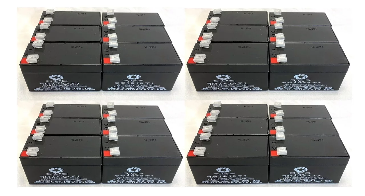 SPS Brand 12V 1.3Ah Replacement Battery (SG1213T1) for Hitachi HP1.2-12 (24 Pack)