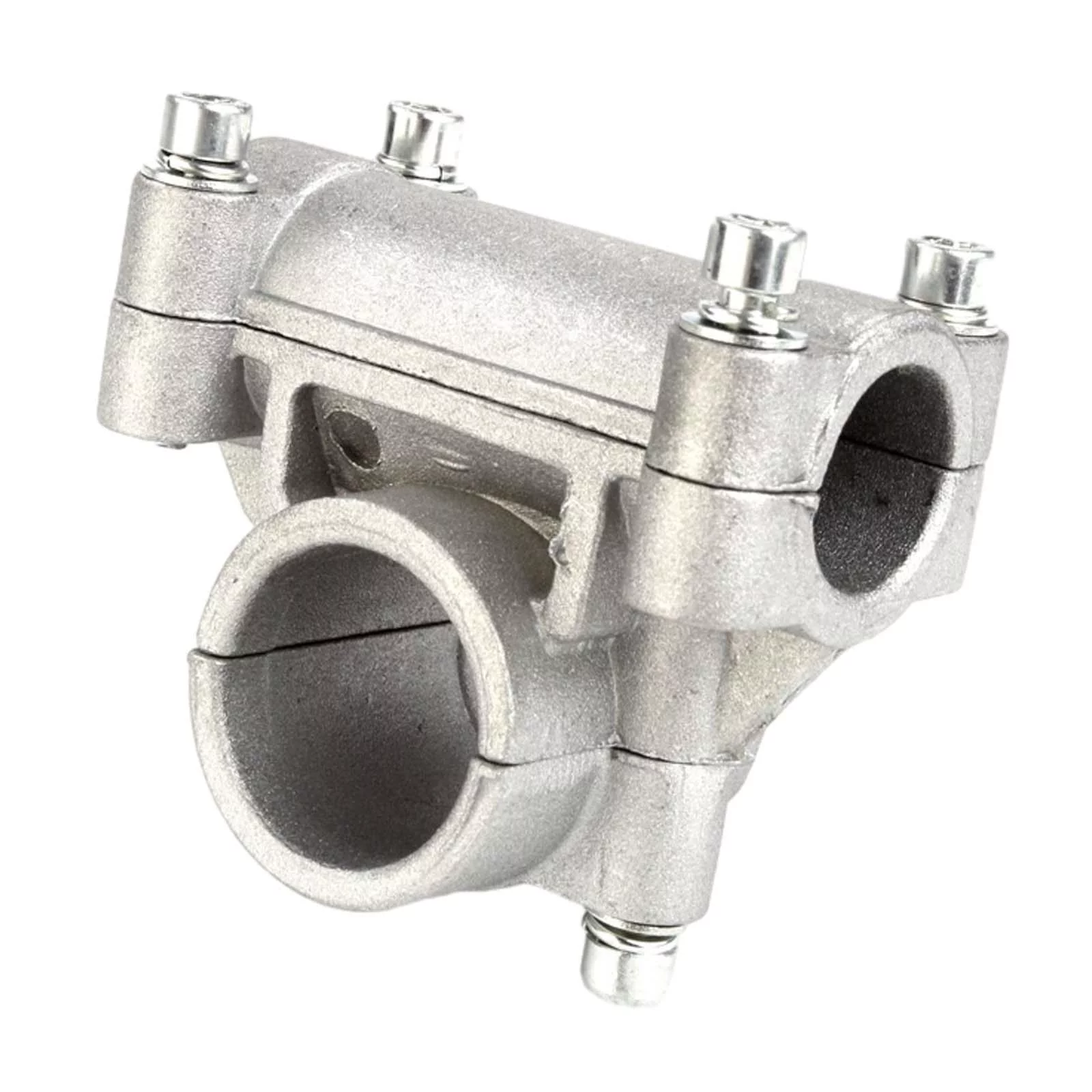 Colaxi 2x Trimmer Connecting Fixed Adapter Grass Cutter Accessory Replacements for Gas String Trimmer Petrol , 26mm Tube Diameter, 4 Pcs