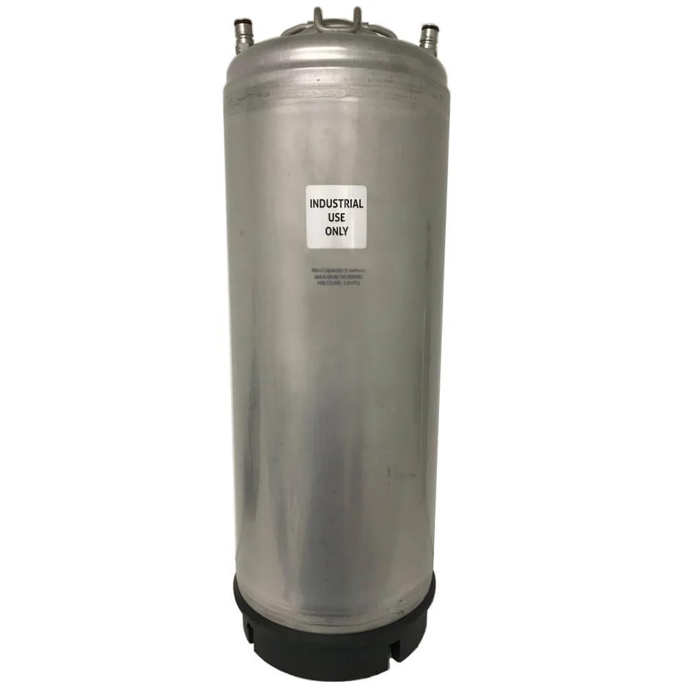 New Stainless Steel Pressurized Sprayer Tank - 5 Gallon - 130 PSI - Industrial